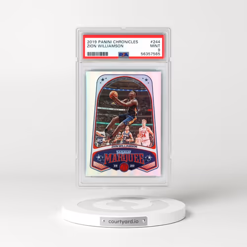 2019 Panini Chronicles #244 Zion Williamson (PSA 9 MINT)
