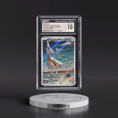 2024 Paradise Dragona - sv7a #073/064 Skarmory - Art Rare Holo (CGC 10 GEM MINT)