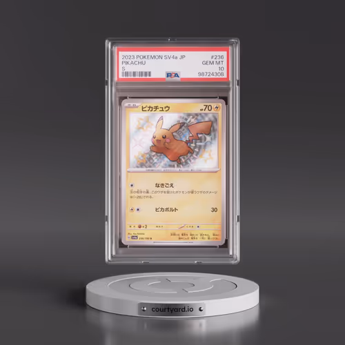 2023 Pokémon Sv4a-Shiny Treasure EX #236 Pikachu - S (PSA 10 GEM MINT)