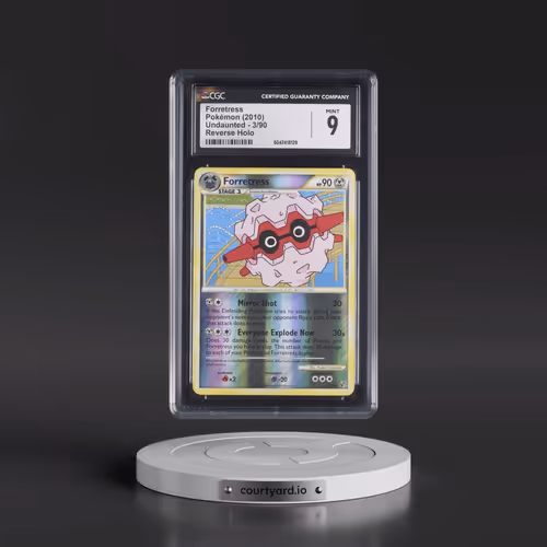 2010 Undaunted #3/90 Forretress - Reverse Holo (CGC 9 MINT)