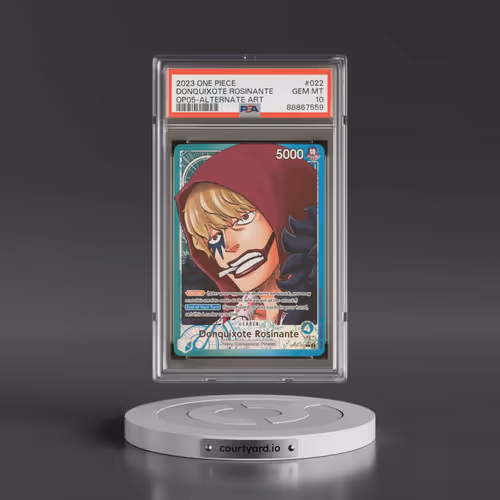 2023 One Piece Awakening of the New Era #022 Donquixote Rosinante - Alternate Art (PSA 10 GEM MINT)