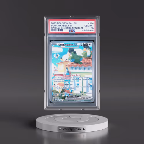 2023 Pokémon Pal EN-Paldea Evolved #264 Squawkabilly EX - Holo Special Illustration Rare (PSA 10 GEM