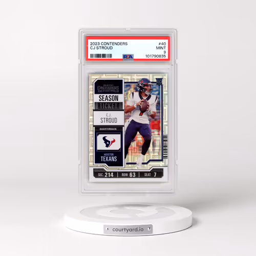 2023 Panini Contenders #40 CJ Stroud (PSA 9 MINT)