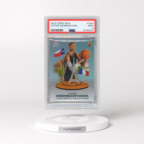 2023 Topps Now #VW4 Victor Wembanyama (PSA 9 MINT)