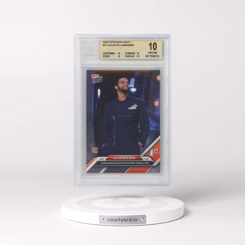 2024 Topps Now #D1 Caleb Williams (BGS 10 PRISTINE)