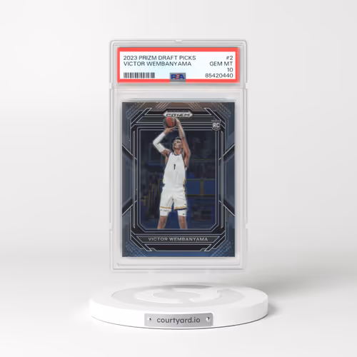 2023 Panini Prizm Draft Picks #2 Victor Wembanyama (PSA 10 GEM MINT)