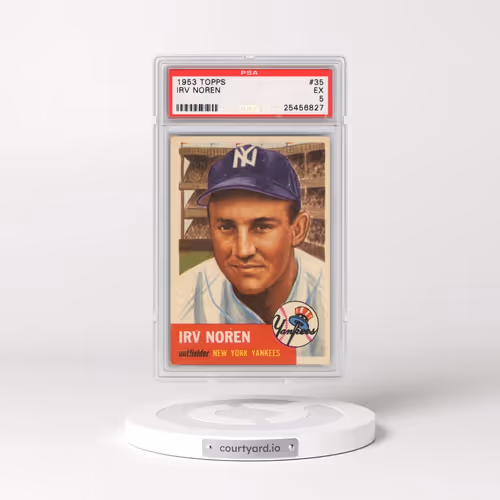 1953 Topps #35 Irv Noren (PSA 5 EX)