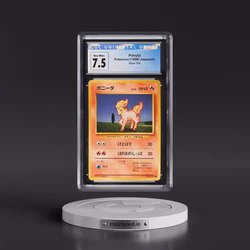 1996 Base Set Ponyta (CGC 7.5 NM+)