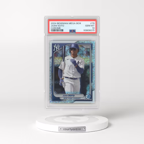 2024 Bowman Mega Box Chrome #78 Juan Soto (PSA 10 GEM MINT)