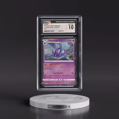 2019 Full Metal Wall #018/054 Crobat - Holo (CGC 10 GEM MINT)