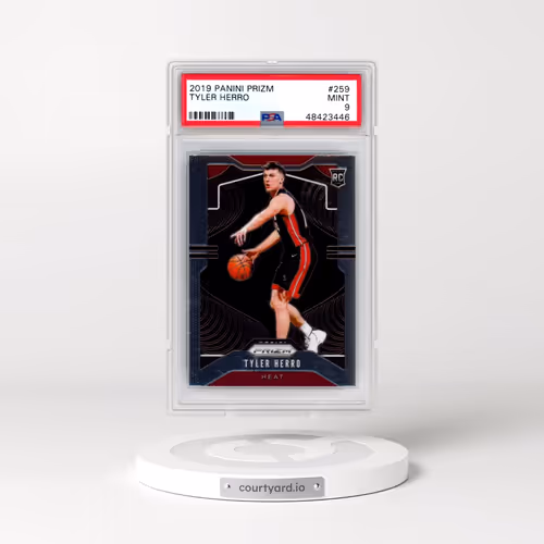 2019 Panini Prizm #259 Tyler Herro (PSA 9 MINT)