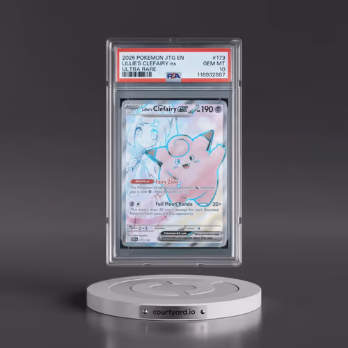 2025 Pokémon Jtg EN-Journey Together #173 Lillie's Clefairy EX - Holo Ultra Rare (PSA 10 GEM MINT)