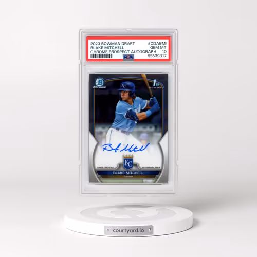 2023 Bowman Draft Chrome Prospect Autograph #CDABMI Blake Mitchell (PSA 10 GEM MINT)