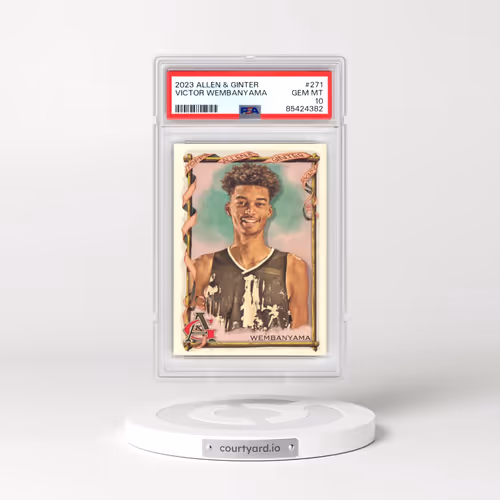 2023 Topps Allen & Ginter #271 Victor Wembanyama (PSA 10 GEM MINT)