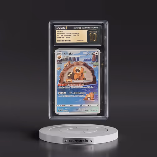 2022 VSTAR Universe #200/172 Bibarel - Art Rare Holo (CGC 10 PRISTINE)