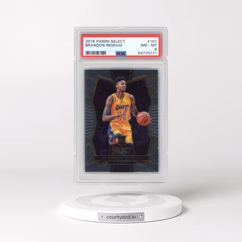 2016 Panini Select #101 Brandon Ingram (PSA 8 NM-MT)