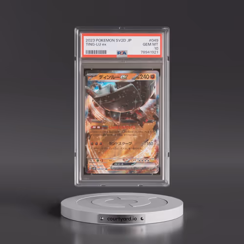 2023 Pokémon Sv2d-Clay Burst #049 Ting-LU EX - Holo (PSA 10 GEM MINT)