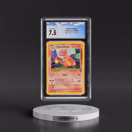 2000 Base Set 2 #35/130 Charmeleon (CGC 7.5 NM+)