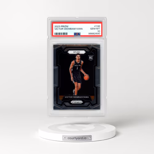 2023 Panini Prizm #136 Victor Wembanyama (PSA 10 GEM MINT)