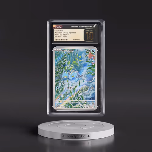 2023 Pokémon Sv1v-Violet EX #083 Clauncher - Art Rare (CGC 10 PRISTINE)