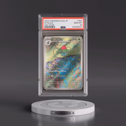 2023 Pokémon Sv2a-Pokémon 151 #167 Ivysaur - Art Rare (PSA 10 GEM MINT)