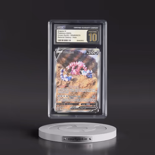 2023 Crown Zenith #GG49/GG70 Drapion V - Galarian Gallery Holo (CGC 10 PRISTINE)