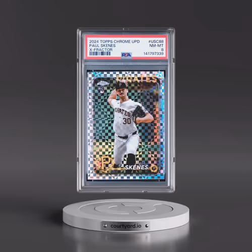 2024 Topps Chrome Update #USC88 Paul Skenes - X-Fractor (PSA 8 NM-MT)
