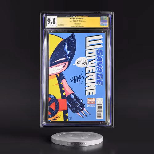 Savage Wolverine #1 CGC 9.8 White Pages (Marvel Comics, 3/13) - CGCxJSA Young Variant Cover