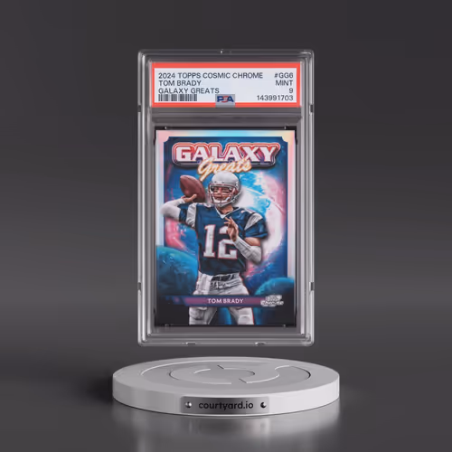 2024 Topps Cosmic Chrome Galaxy Greats #GG6 Tom Brady (PSA 9 MINT)
