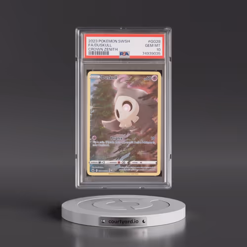 2023 Pokémon Sword and Shield Crown Zenith #GG28 Duskull - Full Art (PSA 10 GEM MINT)