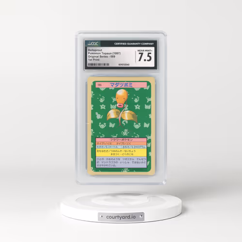 1997 (Only One Pokémon) Original Series #069 Bellsprout - (Blue Back) 1st Print (CGC 7.5 NM+)