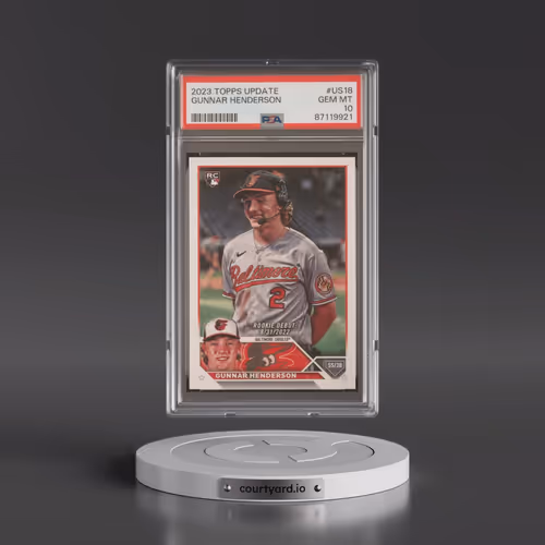 2023 Topps Update #US18 Gunnar Henderson (PSA 10 GEM MINT)