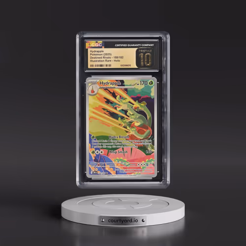 2025 Pokémon Dri EN-Destined Rivals #188 Hydrapple - Illustration Rare (CGC 10 PRISTINE)