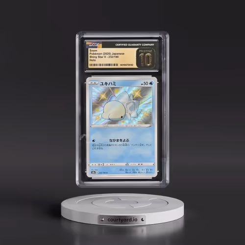 2020 Shiny Star V #232/190 Snom - Shiny Rare Holo (CGC 10 PRISTINE)