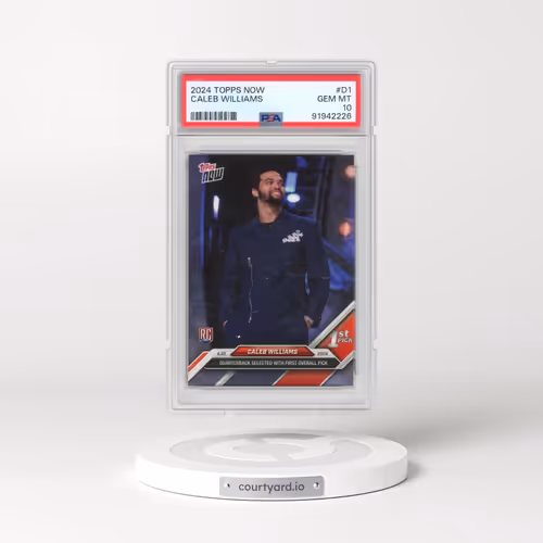 2024 Topps Now #D1 Caleb Williams (PSA 10 GEM MINT)