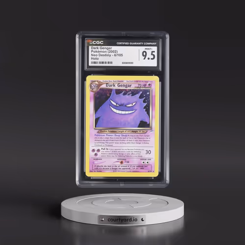 2002 Neo Destiny #6/105 Dark Gengar - Holo (CGC 9.5 MINT+)