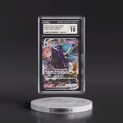 2021 VMAX Climax #083/184 Shadow Rider Calyrex VMAX - Holo (CGC 10 GEM MINT)