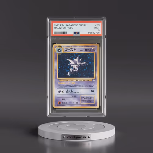 1997 Pokémon Fossil #93 Haunter - Holo (PSA 9 MINT)