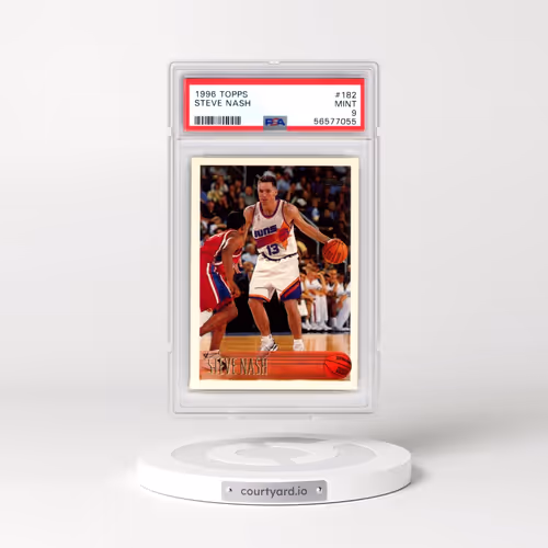 1996 Topps #182 Steve Nash (PSA 9 MINT)
