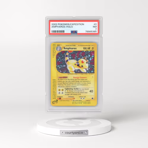 2002 Expedition #2 Ampharos - Holo (PSA 7 NM)