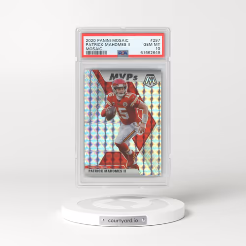 2020 Panini Mosaic #297 Patrick Mahomes II - Mosaic (PSA 10 GEM MINT)