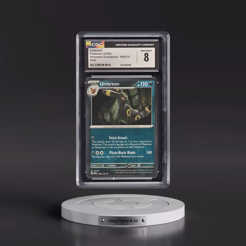 2024 Prismatic Evolutions - PRE EN #059/131 Umbreon - Holo (CGC 8 NM-MT)