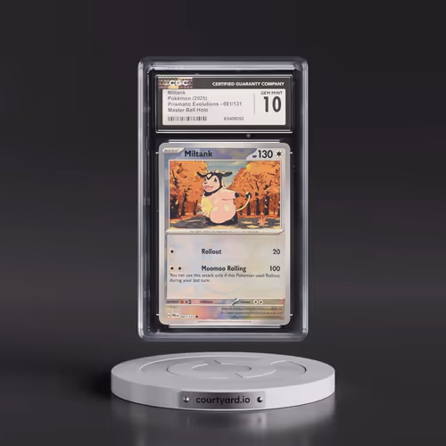 2024 Prismatic Evolutions - PRE EN #081/131 Miltank - Master Ball Holo (CGC 10 GEM MINT)