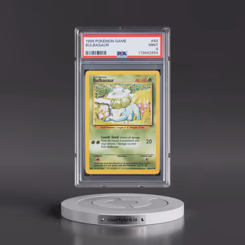1999 Pokémon Game #44 Bulbasaur (PSA 9 MINT)