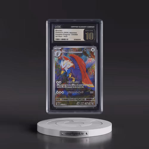 2024 Pokémon Sv7a-Paradise Dragona #076 Braviary - Art Rare (CGC 10 PRISTINE)