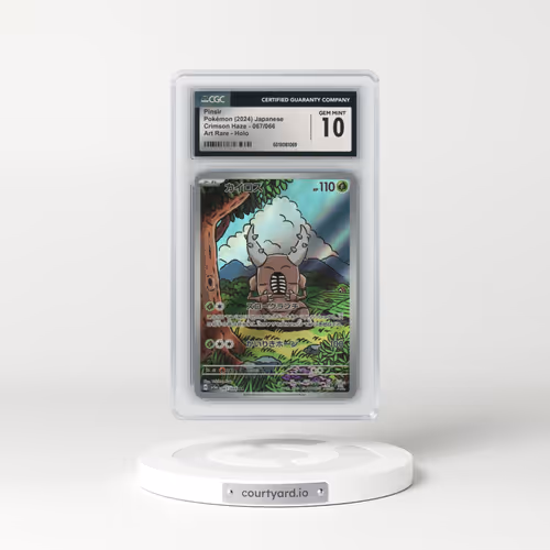 2024 Crimson Haze #067/066 Pinsir - Art Rare Holo (CGC 10 GEM MINT)