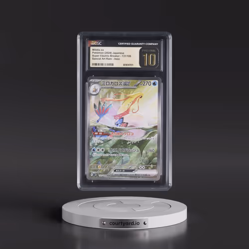 2024 Super Electric Breaker - sv8 #131/106 Milotic ex - Special Art Rare Holo (CGC 10 PRISTINE)