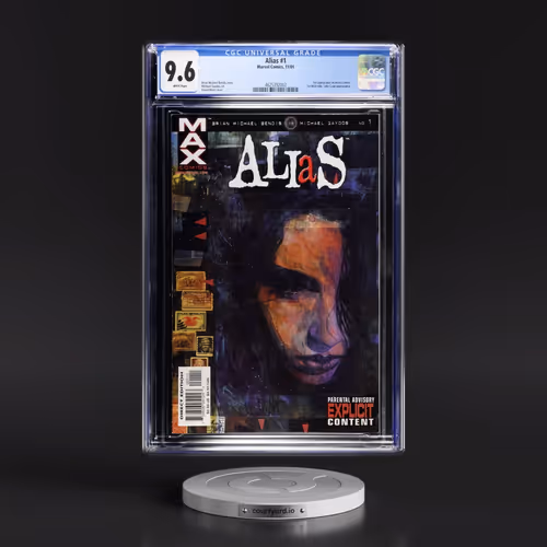 Alias #1 CGC 9.6 White Pages (Marvel Comics, 11/01)