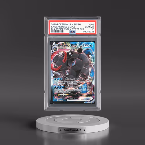 2020 Pokémon Sword & Shield Blastoise Vmax Starter Set #002 Blastoise Vmax - Full Art (PSA 10 GEM MI