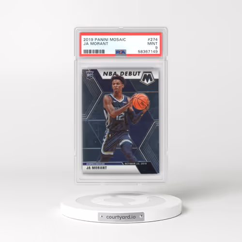 2019 Panini Mosaic #274 Ja Morant (PSA 9 MINT)